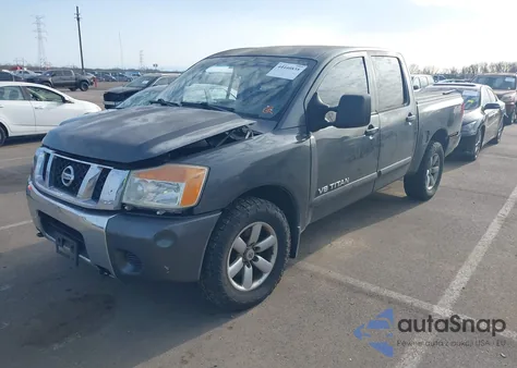 2008 Nissan Titan Se z USA, uszkodzony, nr VIN 1N6BA07C28N324472
